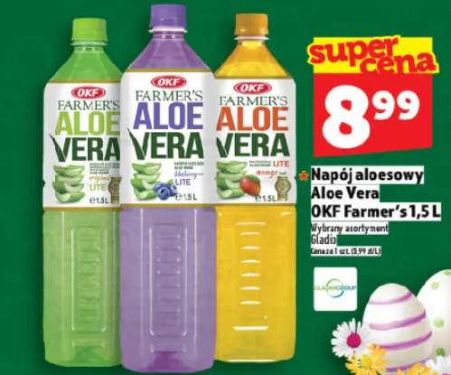 Napój aloesowy aloe vera okf farmer's
