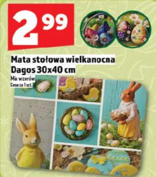 Mata stołowa wielkanocna Dagos 30x40 cm