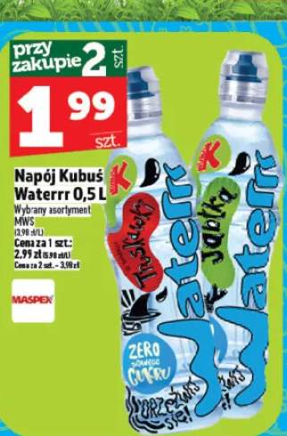 Napój Kubuś Waterrr
