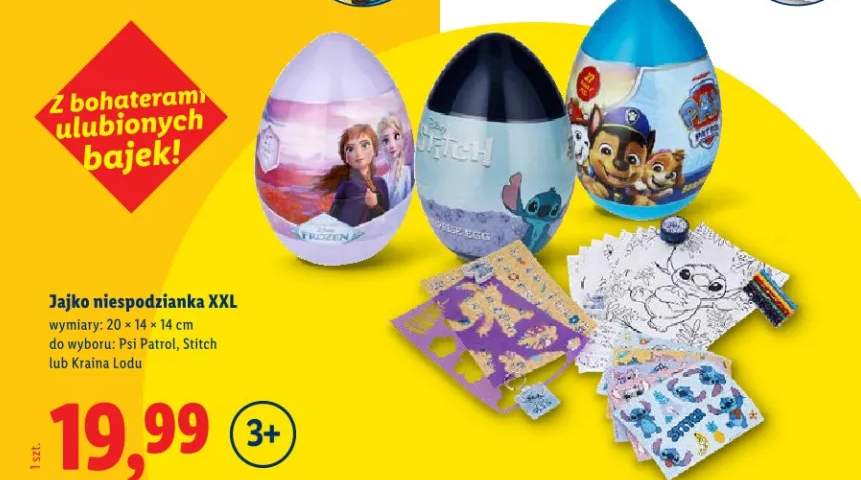 Jajko niespodzianka XXL