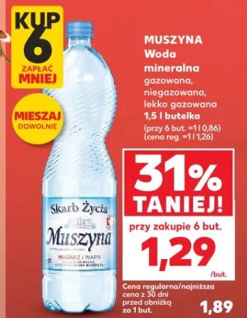 Woda mineralna gazowana, niegazowana, lekko gazowana