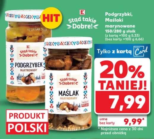 Podgrzybki, Maślaki marynowane