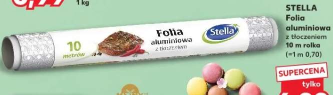 Folia aluminiowa z tłoczeniem