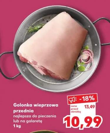 Golonka wieprzowa przednia najlepsza do pieczenia lub na galaretę