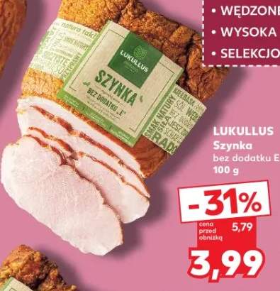 Szynka bez dodatku E