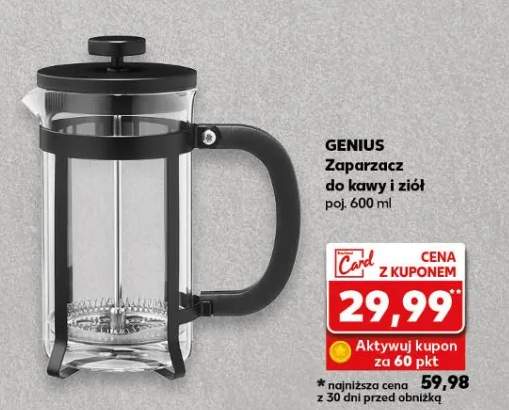 Zaparzacz do kawy i ziół poj. 600 ml