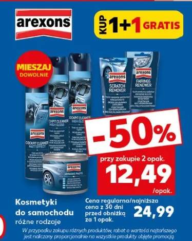 Kosmetyki do samochodu różne rodzaje