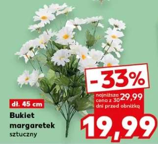 Bukiet margaretek sztuczny
