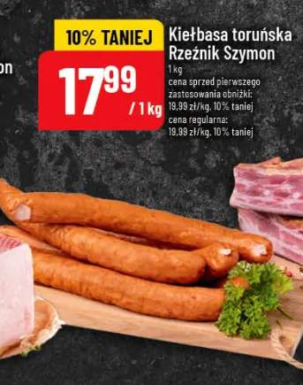 Kiełbasa toruńska rzeźnik Szymon