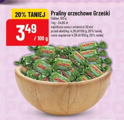 Praliny orzechowe