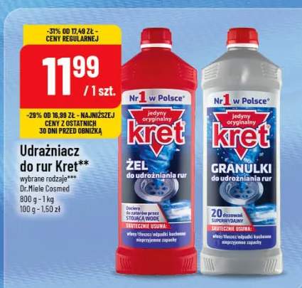 Udrażniacz do rur wybrane rodzaje