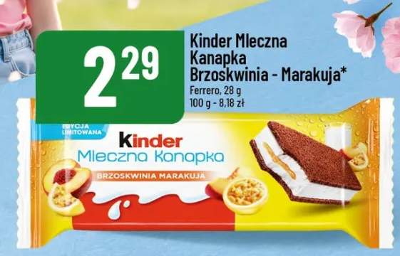 Mleczna Kanapka Brzoskwinia - Marakuja