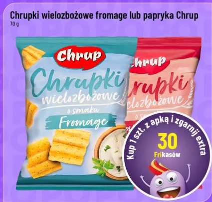 Chrupki wielozbożowe fromage