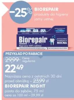 Pasta do zębów Biorepair Night