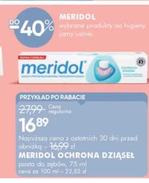 Pasta do zębów Meridol Ochrona Dziąseł