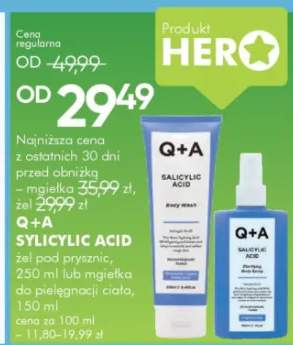 Żel pod prysznic lub mgiełka do pielęgnacji ciała