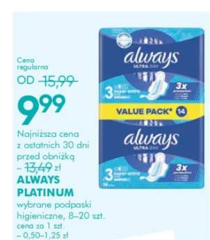 Podpaski higieniczne