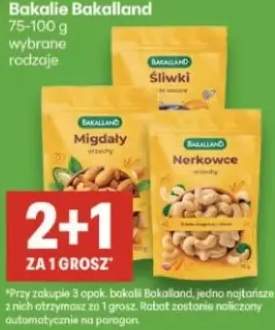 Bakalie 75-100g wybrane rodzaje
