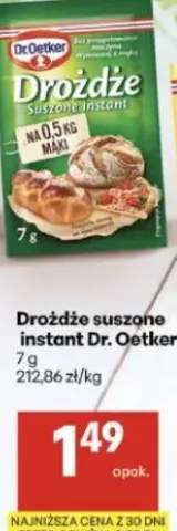 Drożdże suszone instant