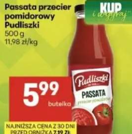 Passata przecier pomidorowy Pudliszki