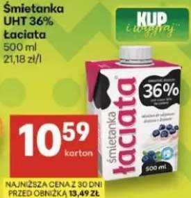 Śmietanka UHT 36% Łaciata