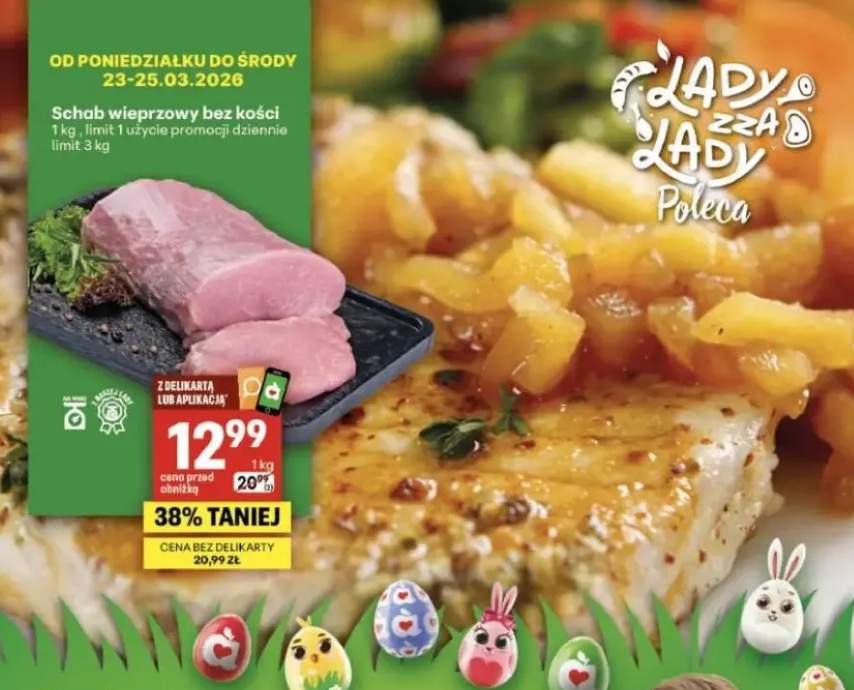 Schab wieprzowy bez kości