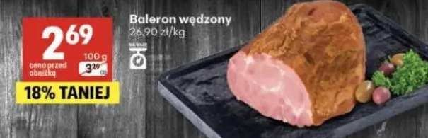 Baleron wędzony
