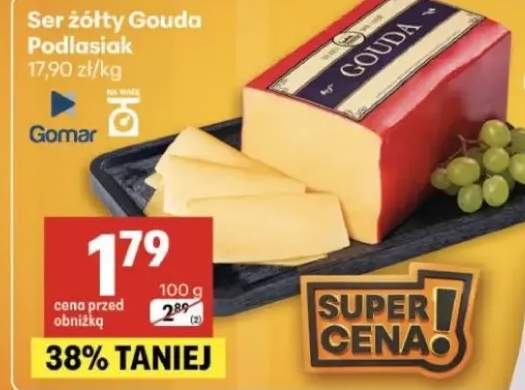 Ser żółty Gouda Podlasiak