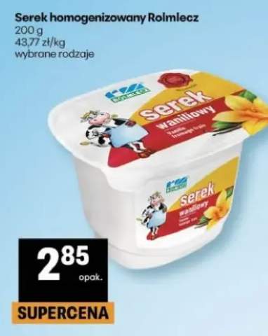 Serek homogenizowany Rolmlecz