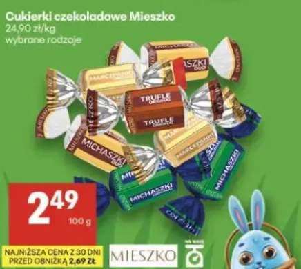 Cukierki czekoladowe Mieszko