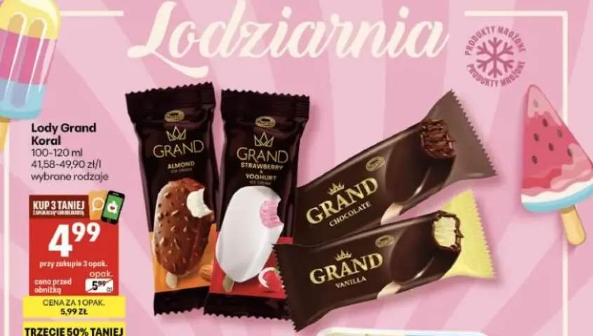 Lody różne rodzaje