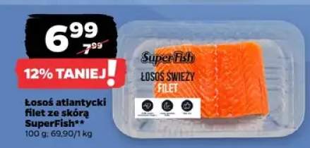 Łosoś atlantycki filet ze skórą