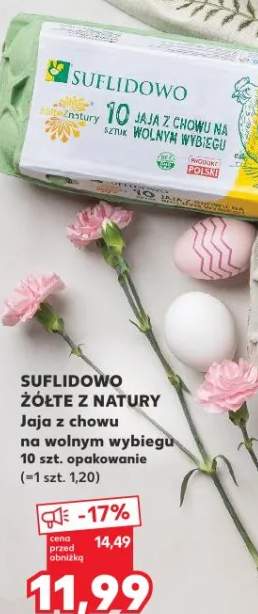 Jaja z chowu na wolnym wybiegu