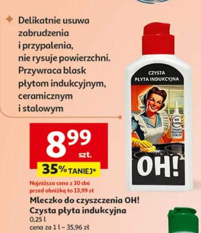 Mleczko do czyszczenia czysta płyta indukcyjna