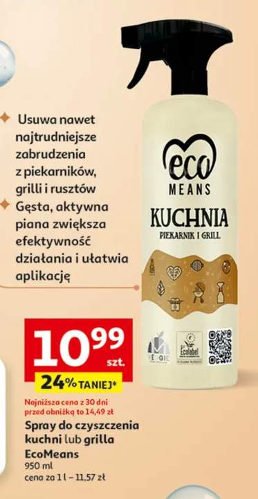 Spray do czyszczenia kuchni lub grilla