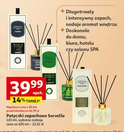 Patyczki zapachowe wybrane rodzaje