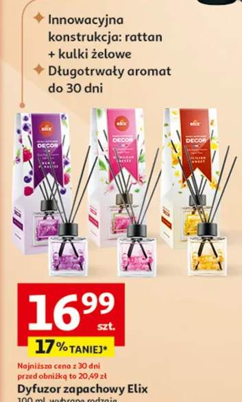 Dyfuzor zapachowy wybrane rodzaje