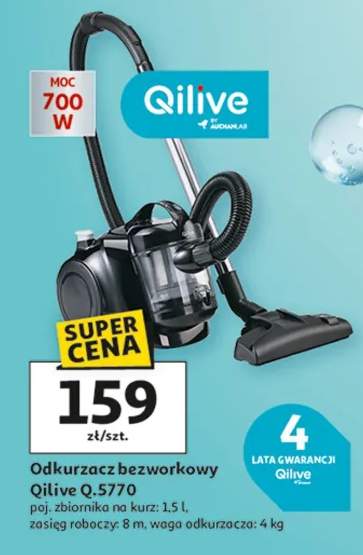 Odkurzacz bezworkowy Q.5770