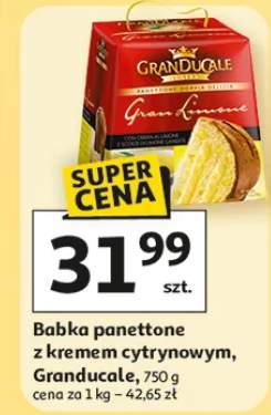 Babka panettone z kremem cytrynowym, Granducale