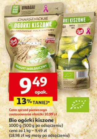 Bio ogórki kiszone