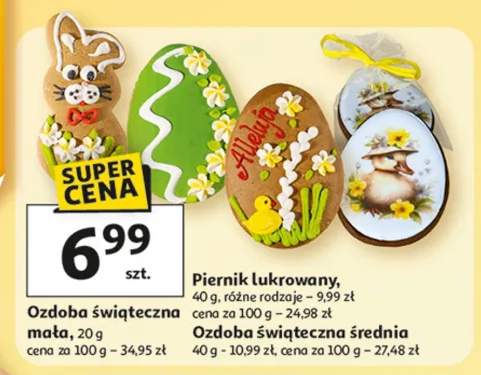 Piernik lukrowany, różne rodzaje