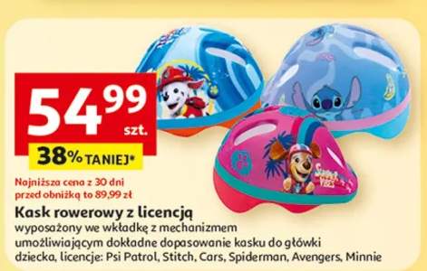 Kask rowerowy z licencją