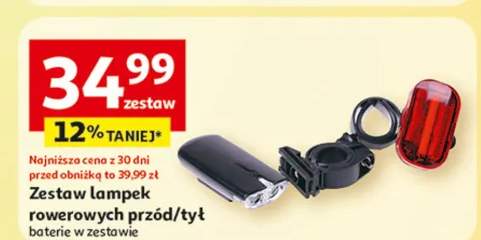 Zestaw lampek rowerowych przód/tył