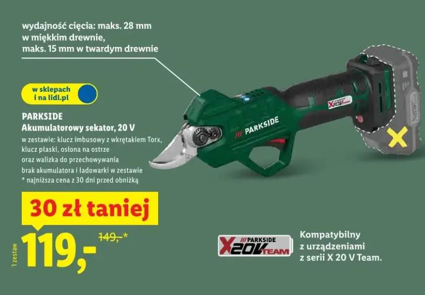 sekator akumulatorowy