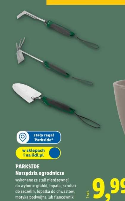 narzędzia ogrodowe