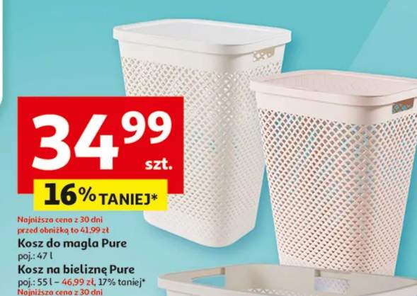 Kosz na bieliznę Pure