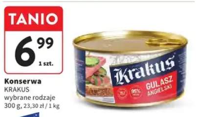 Konserwa gulasz angielski wybrane rodzaje