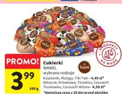 Cukierki wybrane rodzaje