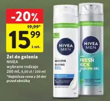 Żel do golenia wybrane rodzaje