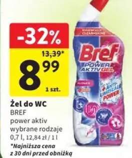 Żel do WC power aktiv wybrane rodzaje